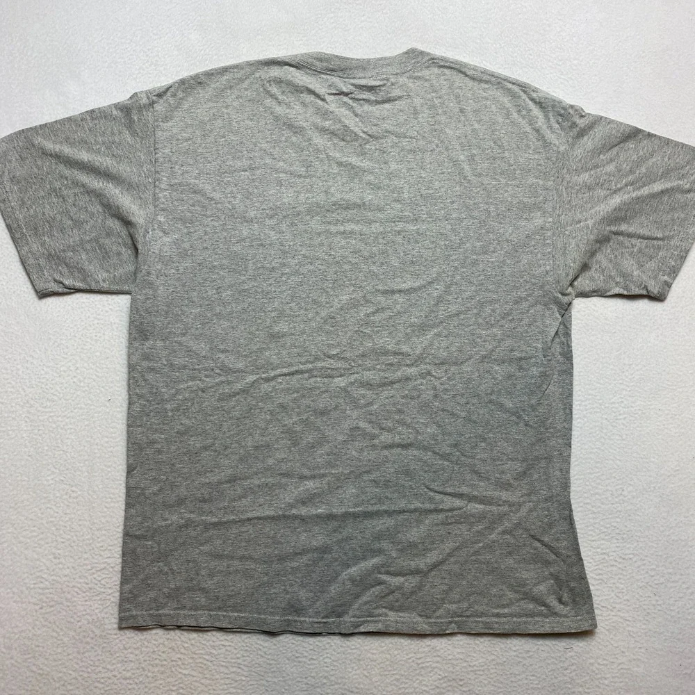 Benedictine T-Shirt Mens Large Gray Short Sleeve Crew Neck
